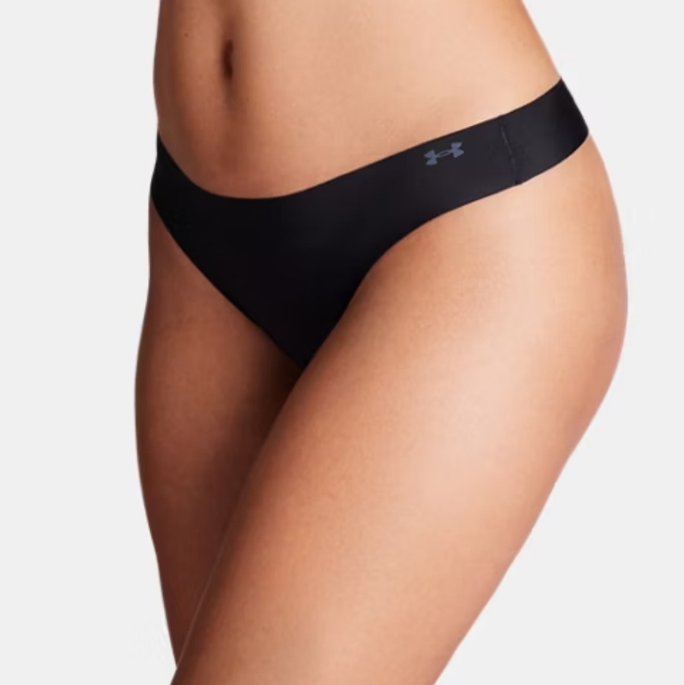 Under Armour Pure Stretch L Thong Multi Color 3 Pack New